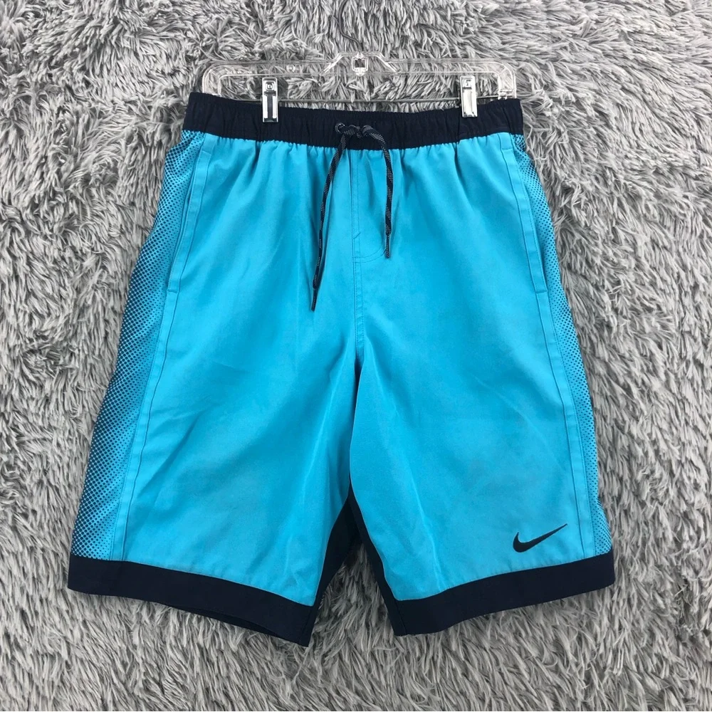 Nike Shorts Mens Board Medium Swim Trunks Swimsuit Mesh Lined Pockets